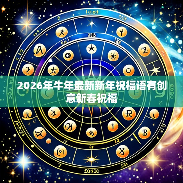 2026年牛年最新新年祝福语有创意新春祝福