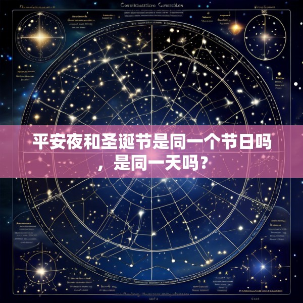 平安夜和圣诞节是同一个节日吗，是同一天吗？