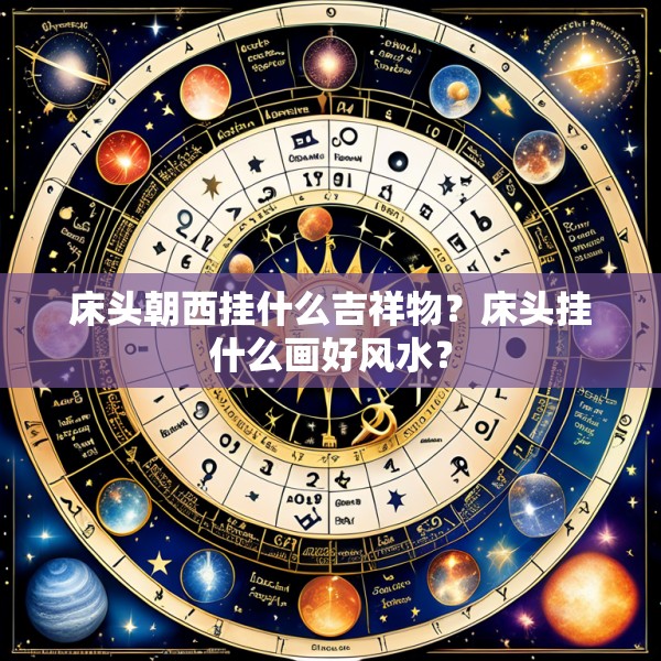 床头朝西挂什么吉祥物？床头挂什么画好风水？