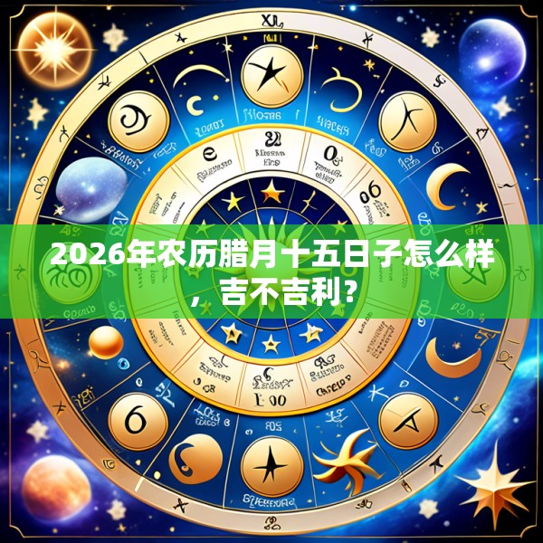 2026年农历腊月十五日子怎么样，吉不吉利？