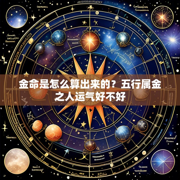 金命是怎么算出来的?五行属金之人运气好不好