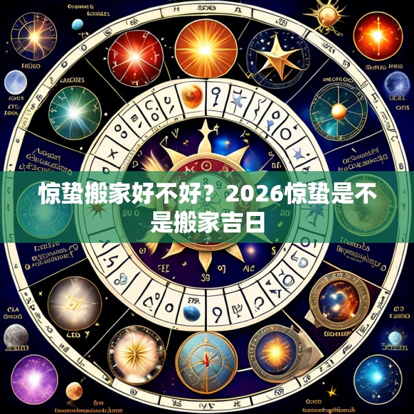 惊蛰搬家好不好？2026惊蛰是不是搬家吉日