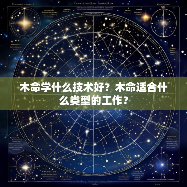 木命学什么技术好？木命适合什么类型的工作？