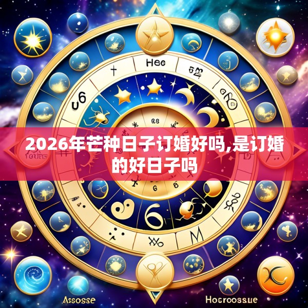 2026年芒种日子订婚好吗,是订婚的好日子吗