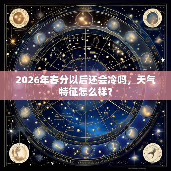 2026年春分以后还会冷吗,天气特征怎么样?