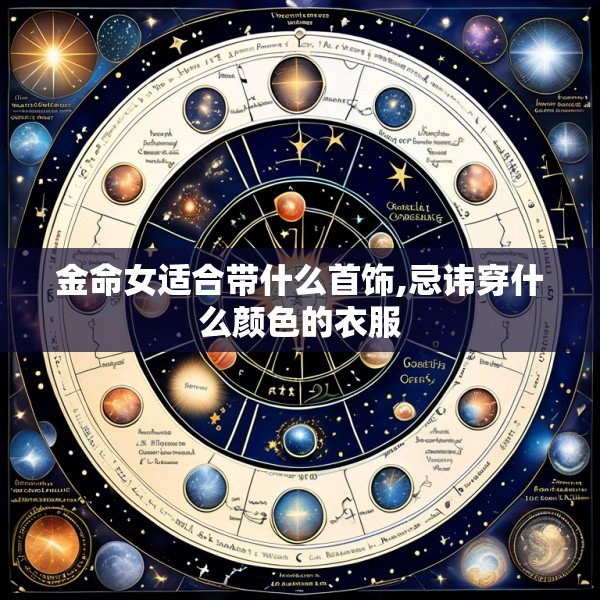 金命女适合带什么首饰,忌讳穿什么颜色的衣服