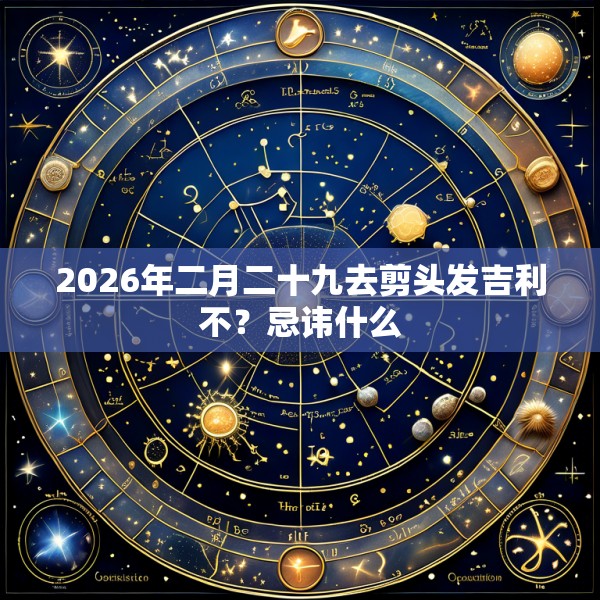 2026年二月二十九去剪头发吉利不？忌讳什么