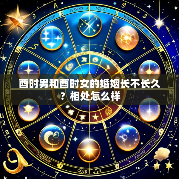 酉时男和酉时女的婚姻长不长久?相处怎么样