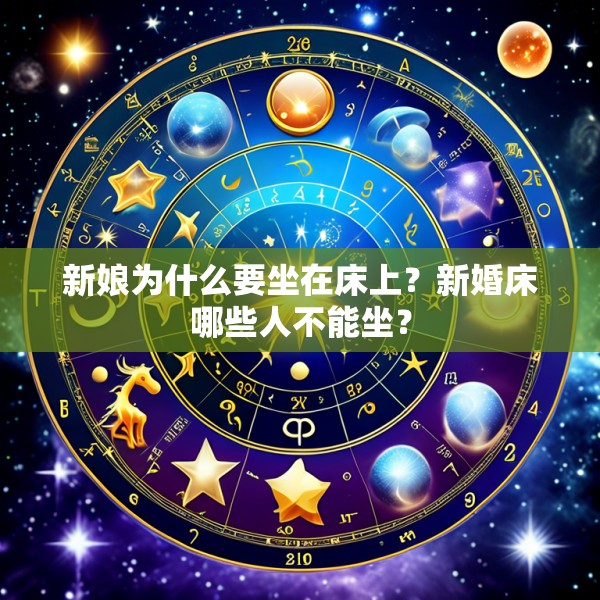 新娘为什么要坐在床上？新婚床哪些人不能坐？