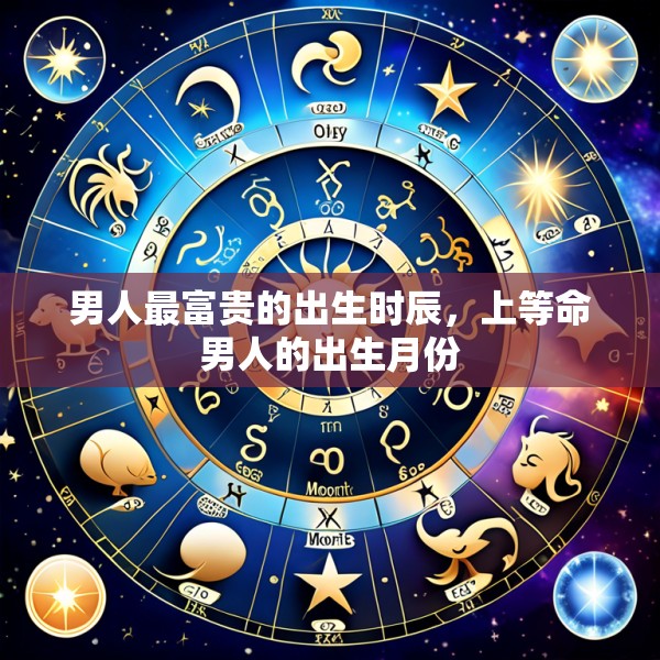 男人最富贵的出生时辰,上等命男人的出生月份