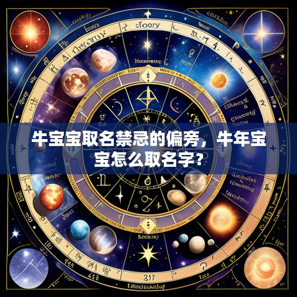 牛宝宝取名禁忌的偏旁,牛年宝宝怎么取名字?
