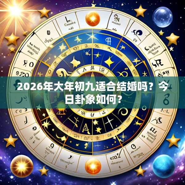 2026年大年初九适合结婚吗？今日卦象如何？
