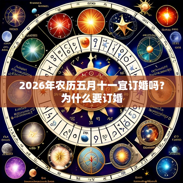 2026年农历五月十一宜订婚吗？为什么要订婚