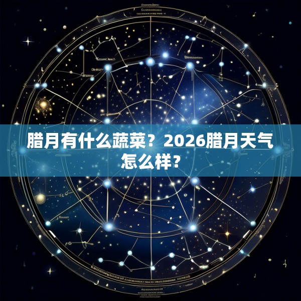 腊月有什么蔬菜?2026腊月天气怎么样?