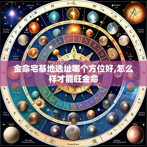 金命宅基地选址哪个方位好,怎么样才能旺金命