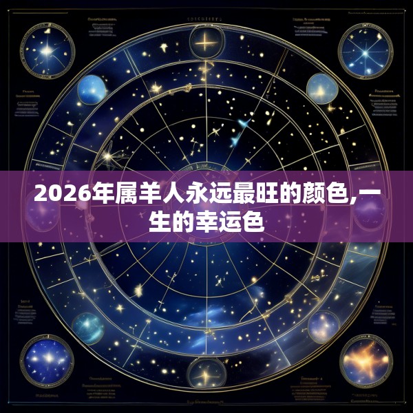 2026年属羊人永远最旺的颜色,一生的幸运色