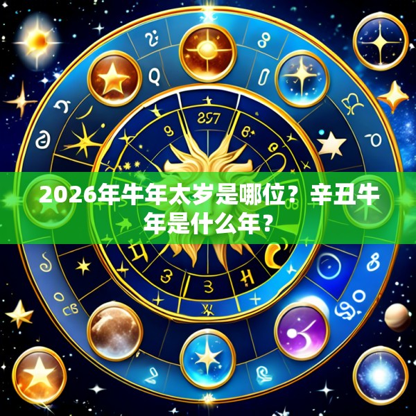 2026年牛年太岁是哪位？辛丑牛年是什么年？