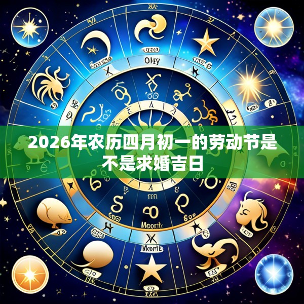 2026年农历四月初一的劳动节是不是求婚吉日