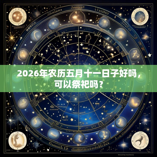2026年农历五月十一日子好吗,可以祭祀吗?