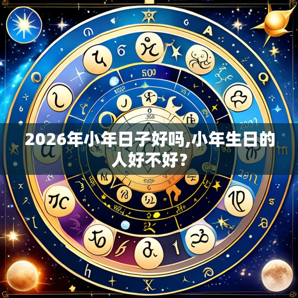 2026年小年日子好吗,小年生日的人好不好？