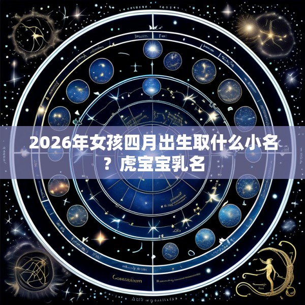 2026年女孩四月出生取什么小名？虎宝宝乳名