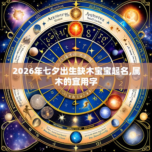 2026年七夕出生缺木宝宝起名,属木的宜用字