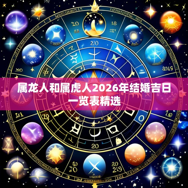 属龙人和属虎人2026年结婚吉日一览表精选