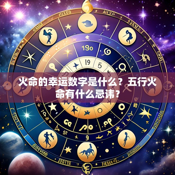 火命的幸运数字是什么？五行火命有什么忌讳？