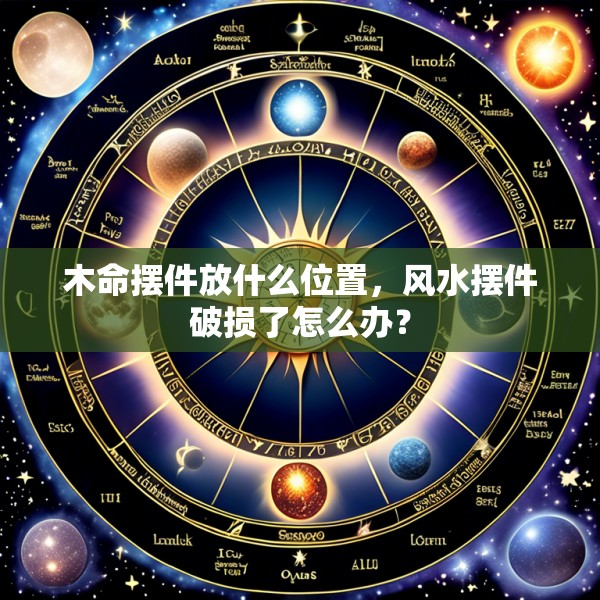 木命摆件放什么位置，风水摆件破损了怎么办？