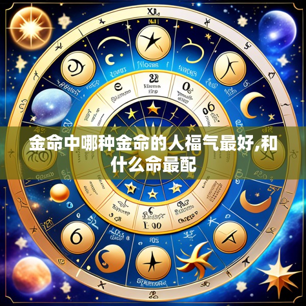 金命中哪种金命的人福气最好,和什么命最配