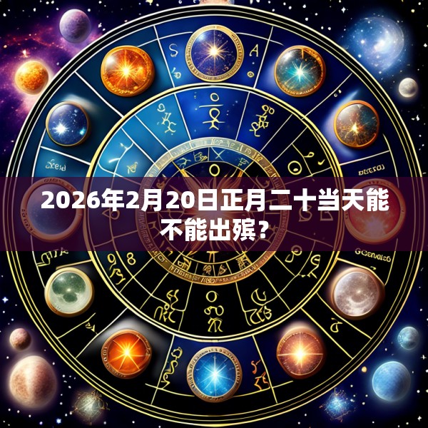 2026年2月20日正月二十当天能不能出殡？