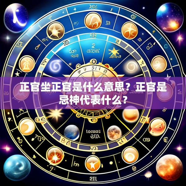 正官坐正官是什么意思?正官是忌神代表什么?