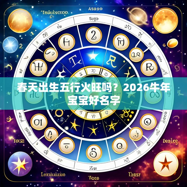 春天出生五行火旺吗?2026牛年宝宝好名字