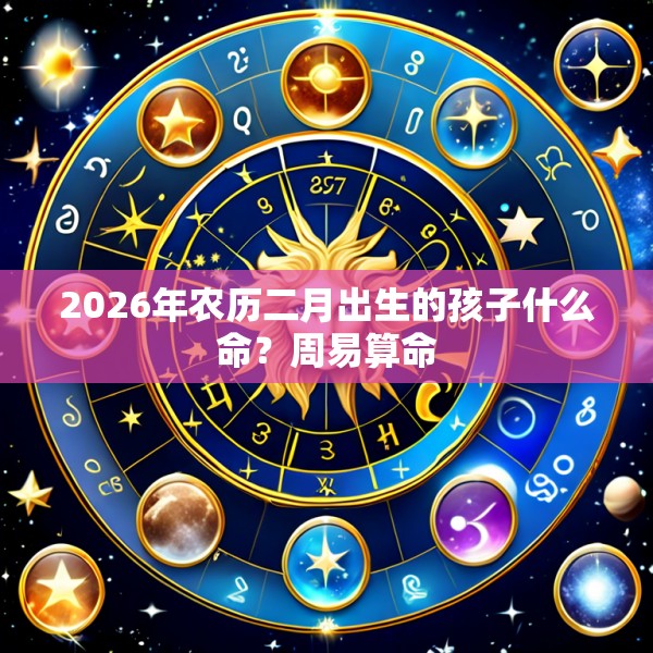 2026年农历二月出生的孩子什么命？周易算命