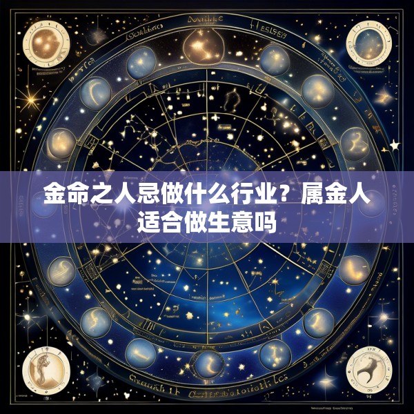 金命之人忌做什么行业？属金人适合做生意吗