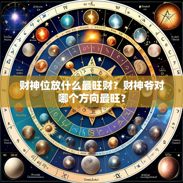 财神位放什么最旺财？财神爷对哪个方向最旺？