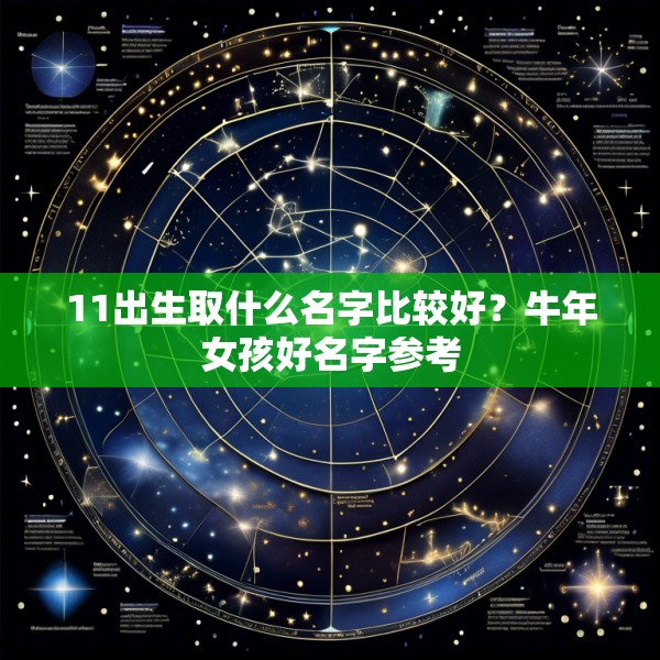 11出生取什么名字比较好？牛年女孩好名字参考