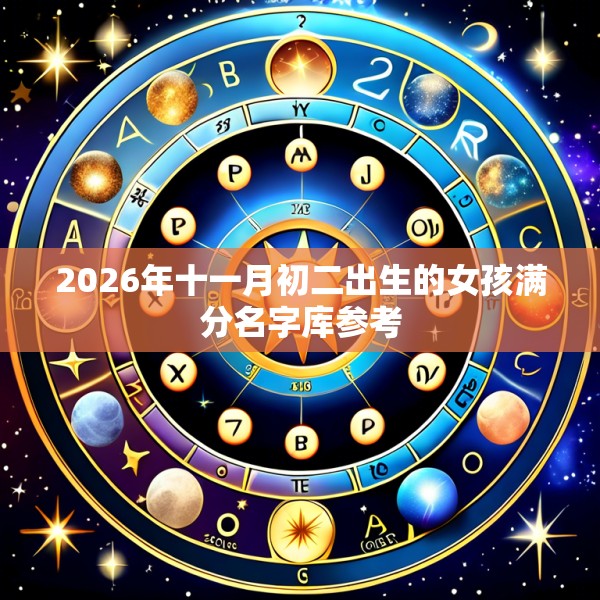 2026年十一月初二出生的女孩满分名字库参考