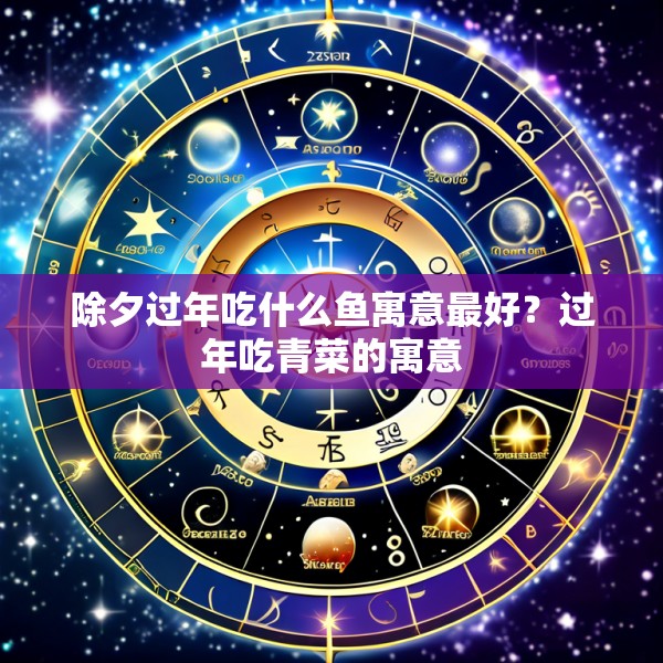 除夕过年吃什么鱼寓意最好？过年吃青菜的寓意