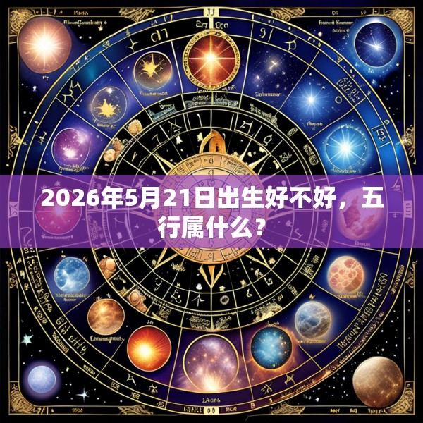 2026年5月21日出生好不好，五行属什么？