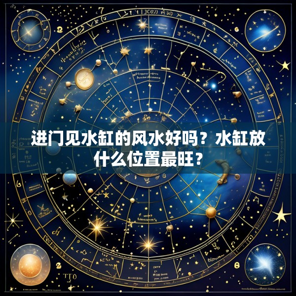 进门见水缸的风水好吗?水缸放什么位置最旺?