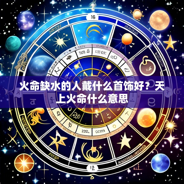 火命缺水的人戴什么首饰好？天上火命什么意思