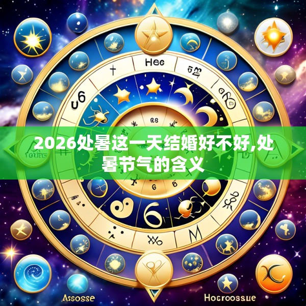 2026处暑这一天结婚好不好,处暑节气的含义