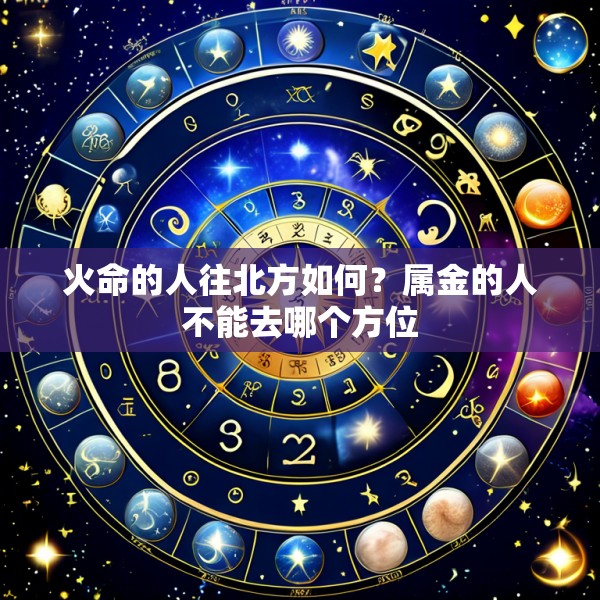 火命的人往北方如何?属金的人不能去哪个方位