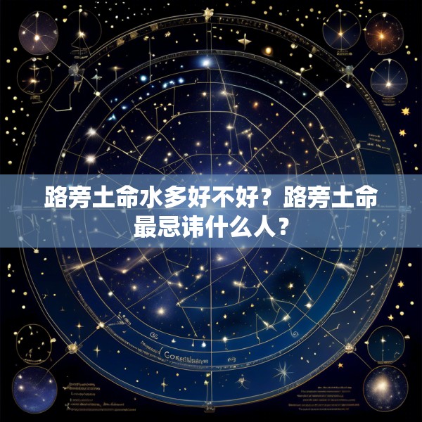 路旁土命水多好不好？路旁土命最忌讳什么人？