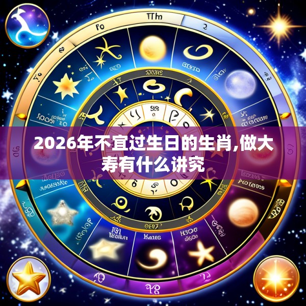 2026年不宜过生日的生肖,做大寿有什么讲究