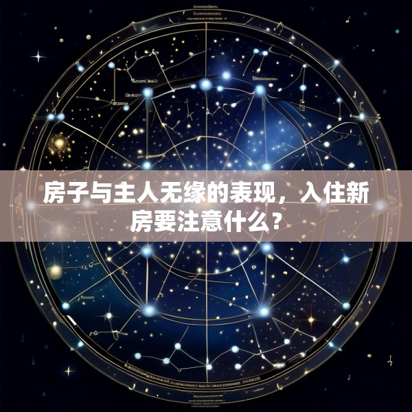 房子与主人无缘的表现，入住新房要注意什么？