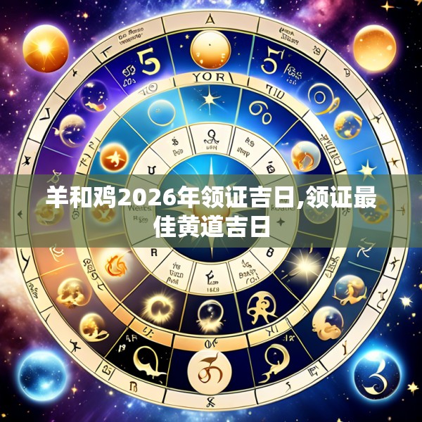 羊和鸡2026年领证吉日,领证最佳黄道吉日