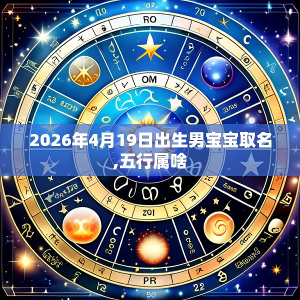 2026年4月19日出生男宝宝取名,五行属啥