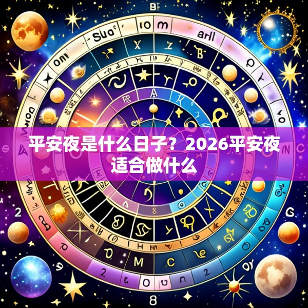 平安夜是什么日子？2026平安夜适合做什么